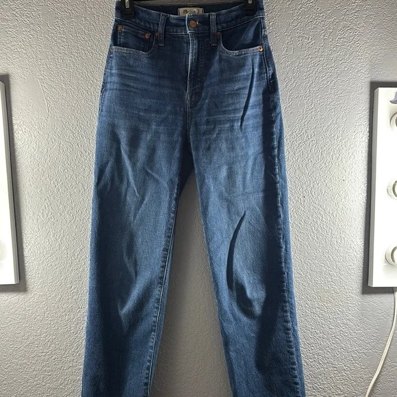 Madewell The Perfect Vintage Wide-Leg Jean in Chartwood Wash